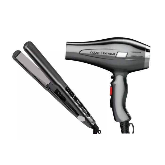 Secador Lizze Extreme 220v + Prancha chapinha extreme Lizze original profissional 220v - Imagem 2